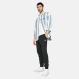 Converse - Go-To Embroidered Star Chevron 10023873-A01- Pantalón de chándal negro- Hombre