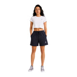 Camiseta blanca cropped Converse para mujer - Estilo urbano