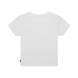 Converse - 10027252-A01 - Camiseta cropped de manga corta – Mujer
