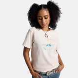 Converse - Chuck Taylor Watercolor 10027385-A03 - Camiseta de manga corta 100% algodón - Mujer