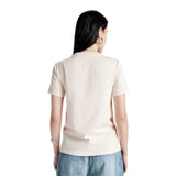 Converse - Chuck Taylor Watercolor 10027385-A03 - Camiseta de manga corta 100% algodón - Mujer