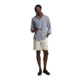 Silbon – 1010307210 – Bermudas clásicas color piedra de algodón con bolsillos delanteros y traseros - Hombre