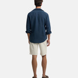 Silbon – 1010307216 – Bermudas color piedra de corte regular - Hombre