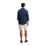 Silbon – 1010307216 – Bermudas color piedra de corte regular - Hombre