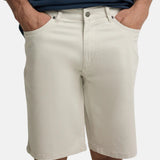 Silbon – 1010307216 – Bermudas color piedra de corte regular - Hombre