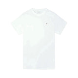 Silbon – 1010401033 – Camiseta blanca de manga corta 100% algodón con logo bordado - Hombre