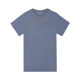 Silbon – 1010402018 – Camiseta azul de manga corta 100% algodón con minilogo - Hombre
