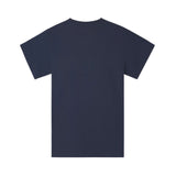 Silbon – 1010402034 – Camiseta azul marino 100% algodón de manga corta con logo bordado - Hombre