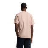 Silbon – 1010408022 – Camiseta de manga corta rosa 100% algodón con minilogo - Hombre