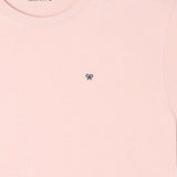 Silbon – 1010408022 – Camiseta de manga corta rosa 100% algodón con minilogo - Hombre