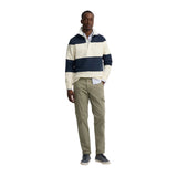 Silbon – 1010903136 – Pantalón cargo verde de corte slim 98% algodón y 2% elastano - Hombre