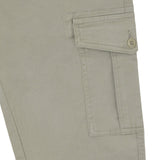 Silbon – 1010903136 – Pantalón cargo verde de corte slim 98% algodón y 2% elastano - Hombre