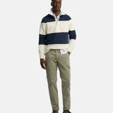 Silbon – 1010903136 – Pantalón cargo verde de corte slim 98% algodón y 2% elastano - Hombre