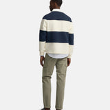Silbon – 1010903136 – Pantalón cargo verde de corte slim 98% algodón y 2% elastano - Hombre