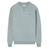 Silbon – 1011103221 – Sudadera verde grisáceo con minilogo bordado en el torso - Hombre