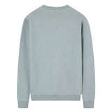 Silbon – 1011103221 – Sudadera verde grisáceo con minilogo bordado en el torso - Hombre
