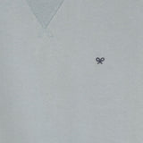 Silbon – 1011103221 – Sudadera verde grisáceo con minilogo bordado en el torso - Hombre