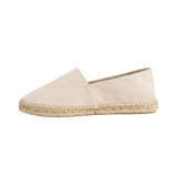 Silbon – 1011407321 – Alpargatas beige de algodón con suela de yute natural - Hombre