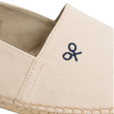 Silbon – 1011407321 – Alpargatas beige de algodón con suela de yute natural - Hombre