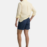 Silbon – 1013102088 – Bañador azul marino estampado con red interior - Hombre