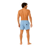 Silbon – 1013102090 – Bañador azul estampado con cintura ajustable y red interior - Hombre