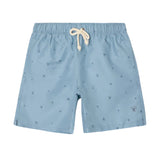 Silbon – 1013102090 – Bañador azul estampado con cintura ajustable y red interior - Hombre