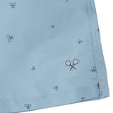 Silbon – 1013102090 – Bañador azul estampado con cintura ajustable y red interior - Hombre
