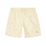 Silbon – 1013105091 – Bañador amarillo estampado con cintura ajustable y red interior - Hombre