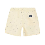 Silbon – 1013105091 – Bañador amarillo estampado con cintura ajustable y red interior - Hombre