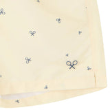 Silbon – 1013105091 – Bañador amarillo estampado con cintura ajustable y red interior - Hombre