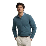 Silbon – 1020803230 – Jersey azul con cuello polo 100% algodón con puños elásticos - Hombre