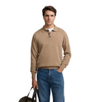 Jersey beige Silbon hombre algodón Konestilochic