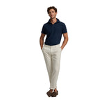 Pantalón chino beige Silbon hombre lino slim fit | Konestilochic