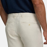 Silbon – 1020907146 – Pantalones chinos beige 100% lino de corte slim - Hombre