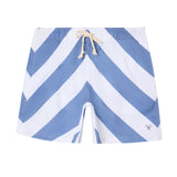 Silbon – 1023102238 – Bañador de rayas azul y blanco con cintura ajustable y red interior - Hombre
