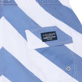 Silbon – 1023102238 – Bañador de rayas azul y blanco con cintura ajustable y red interior - Hombre