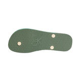 Silbon – 1031503302 – Chanclas verdes y crema - Hombre
