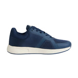 Silbon – 1031602278 – Sneakers azul marino de piel con suela de goma - Hombre