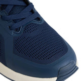 Silbon – 1031602278 – Sneakers azul marino de piel con suela de goma - Hombre