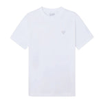 Silbon – 1040401067 – Camiseta blanca de manga corta 100% algodón con impresión trasera - Hombre