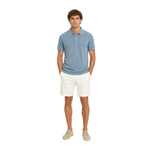 Polo azul Silbon hombre algodón regular fit Konestilochic