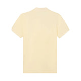 Silbon – 1041007166 – Polo color crema de manga corta 100% algodón con teñido en prenda - Hombre