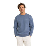Sudadera azul Silbon hombre algodón regular fit Konestilochic