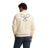 Silbon – 1041105292 – Sudadera color crema 100% algodón con estampado en la espalda - Hombre
