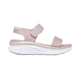 Sandalias rosas Relaxed Fit Skechers para mujer