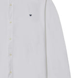 Silbon - 123593 - Camisa blanca 100% algodón BCI de manga larga y corte regular - Hombre