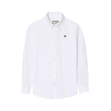 Silbon – Sport Kids 124524 – Camisa de manga larga Oxford clásica 100% algodón BCI - Niño