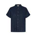 Camisa azul marino mujer Freequent | Estilo ligero y casual Konestilochic