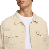 Silbon - 131115 - Sobrecamisa con parches 100% algodón BCI - Hombre