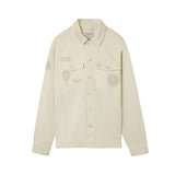 Silbon - 131115 - Sobrecamisa con parches 100% algodón BCI - Hombre
